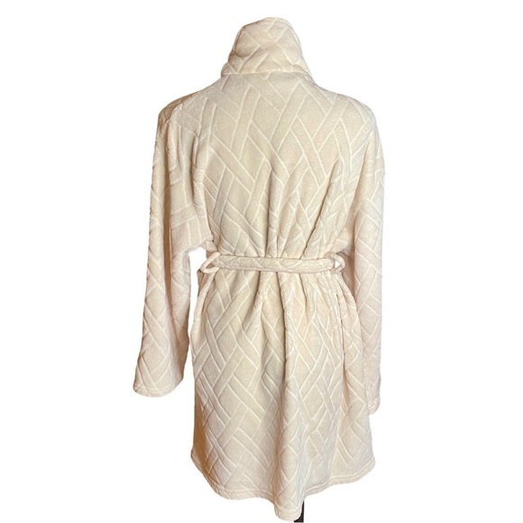 Hotel Spa Collection Luxury Feel Warm Women's Robe off white cream OS fits most - Picture 3 of 8